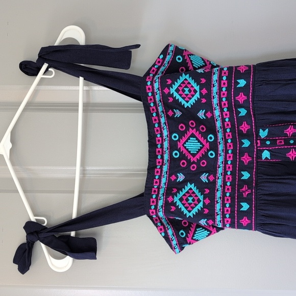 NWT Savanna Jane Midnight Magic Embroidered Maxi Dress - Picture 9 of 16